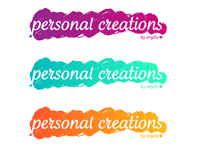 Personal Creations Logo branding logo
