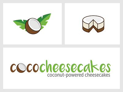 Cococheesecakes cheesecake coconut logo tasty