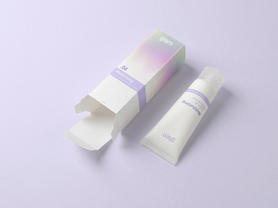 GRAM Beauty Brand packaging design