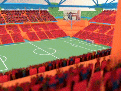 Stadium ae c4d football