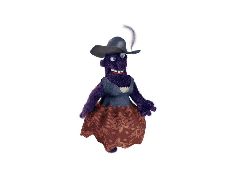 Character looks western cowboy animation 3d c4d rigging walkcycle