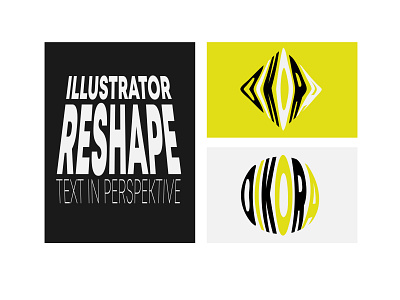 Warp Text in Adobe Illustrator design illustration photoshop typography vector