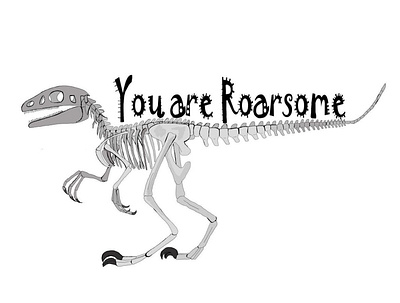 Dinosaurs are cool app cartoon design graphic design illustration illustrator logo