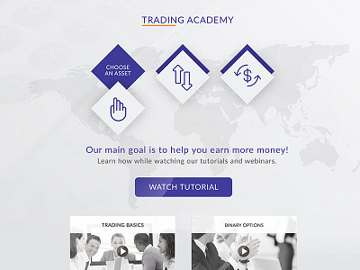 Trading Website binary forex icons set interactive interactive design interface process step by step trade ui user web