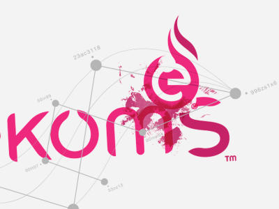 ekoms_3 brand ekoms flame logo pink smoke tshirt