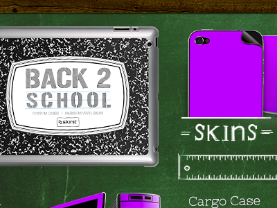 skn_B2S back2school cases chalkboard green promo san diego skinit skins
