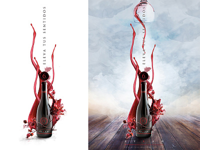 Sixth Sense 01 cintiq digital manipulation fluid photoshoot retouching wacom wine