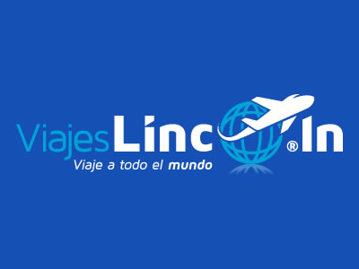 Viajeslincoln_01 aestudio air line airplane blue brand branding green ingenia ingenia creative logo logotipo pictograma