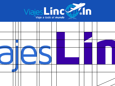 Viajeslincoln_02 aestudio air line airplane blue brand branding green ingenia ingenia creative logo logotipo pictograma