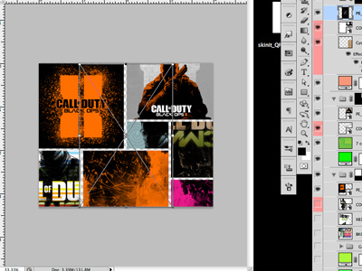 Call Of Duty: Black Ops II Pkg 02 bal callofduty cod dieline empaque luquin orange package packaging