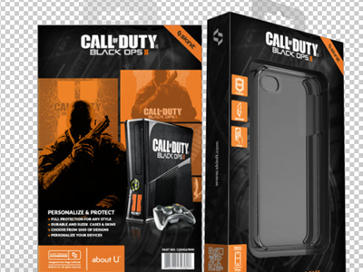 Call Of Duty: Black Ops II Pkg 03 bal callofduty cod dieline empaque luquin orange package packaging