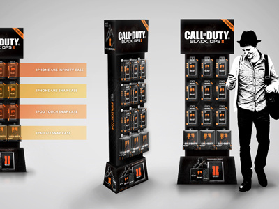 Call Of Duty: Black Ops II Pkg 05 bal callofduty cod dieline empaque luquin orange package packaging