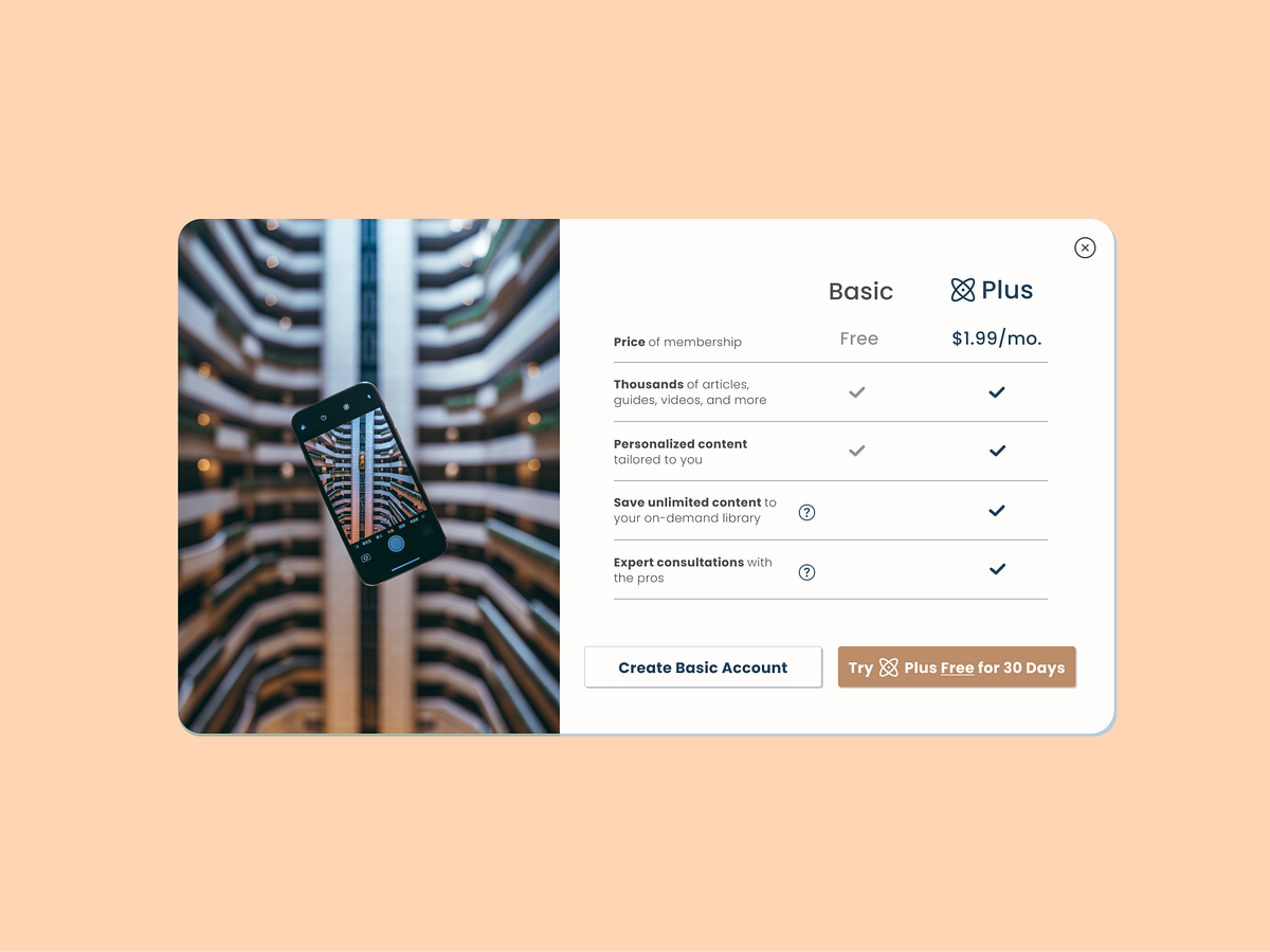 Browse thousands of Comparison UI images for design inspiration | Dribbble
