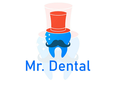 Minimal Dental Logo Design design logo typography