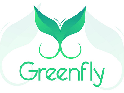 Greenfly Minimal logo design design logo typography