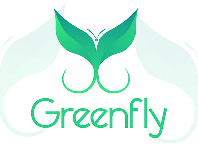 Greenfly Minimal logo design