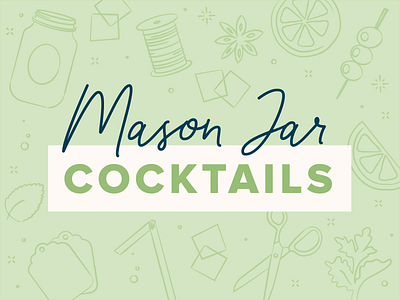 Mason Jar Cocktail