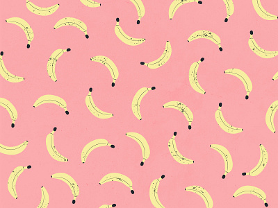 Banana Pattern designs, themes, templates and downloadable graphic elements  on Dribbble