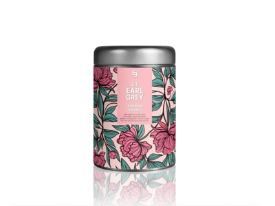 Packaging design for new tea company branding design graphic design illustration