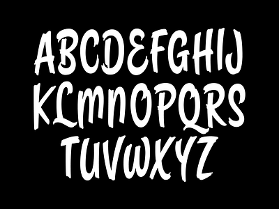 Backfire A-Z alphabet electric font pow product promotion script typeface