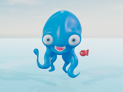 Blue Octopus