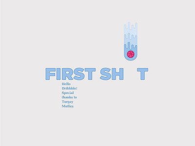 My Firstshot debut design designer first flat istanbul logo shot turkey