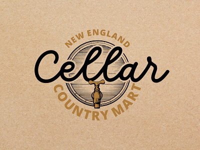 New England Country Mart Cellar Logo