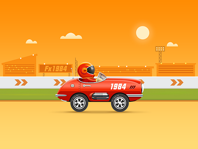 一个火箭小汽车🚀_白天 car game muscle racing red rocket toy