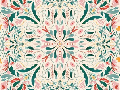 floral kaleidoscope floral design kaleidoscope pattern repeat pattern