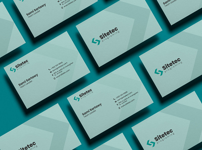 sitetec bussins card branding graphic design logo