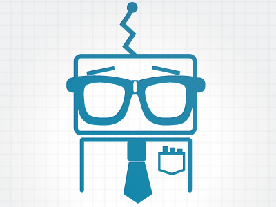 Qzbot character identity illustration logo