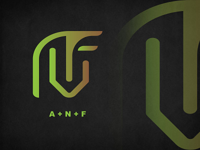 Logo Letter Monogram ANF