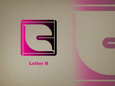 Logo Letter B purple black 3d abstract animation b black branding design graphic design illustration letter lettering logo motion graphics purple ui vector