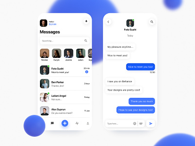 Day 013 - Direct Messaging 013 app chat app daily ui dailyui design design daily direct messaging figma inspiration messages mobile app ui uiux