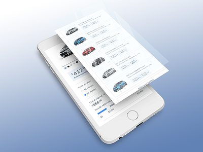 Lease Riot - Mobile app car leasing interface design mobile product design responsive web ui ux web app