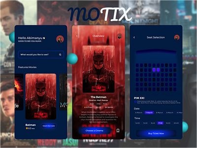 Motix Application for movie tickets