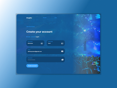 Sign Up - Daily UI #001