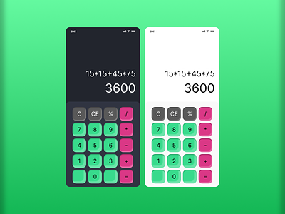 Calcutor Design - Daily UI #004