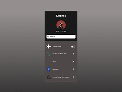 Settings - Daily UI #007