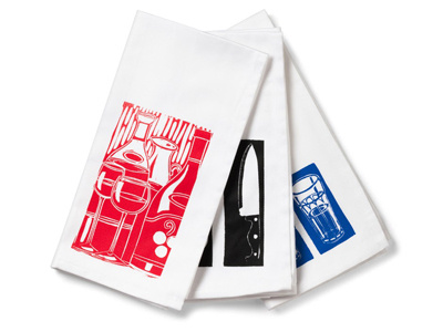 Silkscreened Napkins