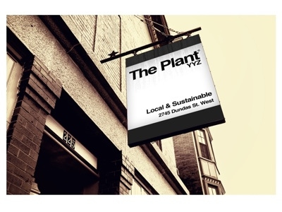 The Plant Signage signage storefront