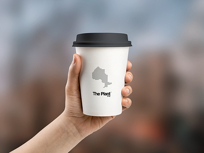 The Plant Cup branding coffee cups