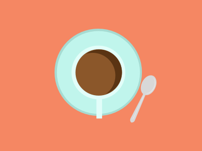 Coffee Cup digital design illustration