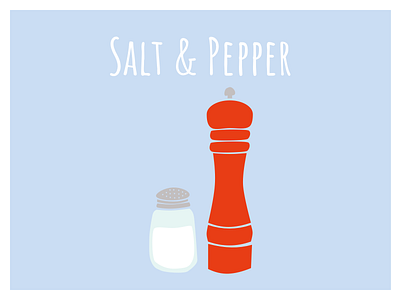 Salt & Pepper pepper salt