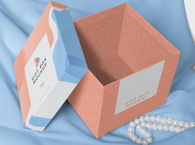 Box Package Mockup