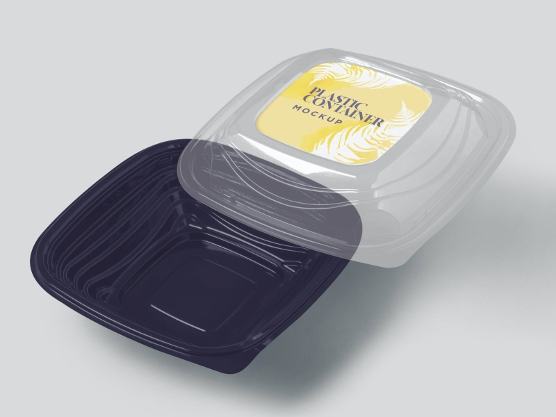 Container Packaging Mockup