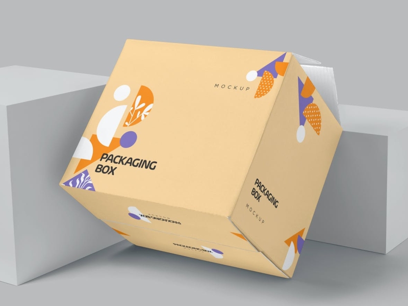 Packaging Box Mock-up app box box mockup branding cute design icon illustration logo mockup packaging packaging design ui ux vector