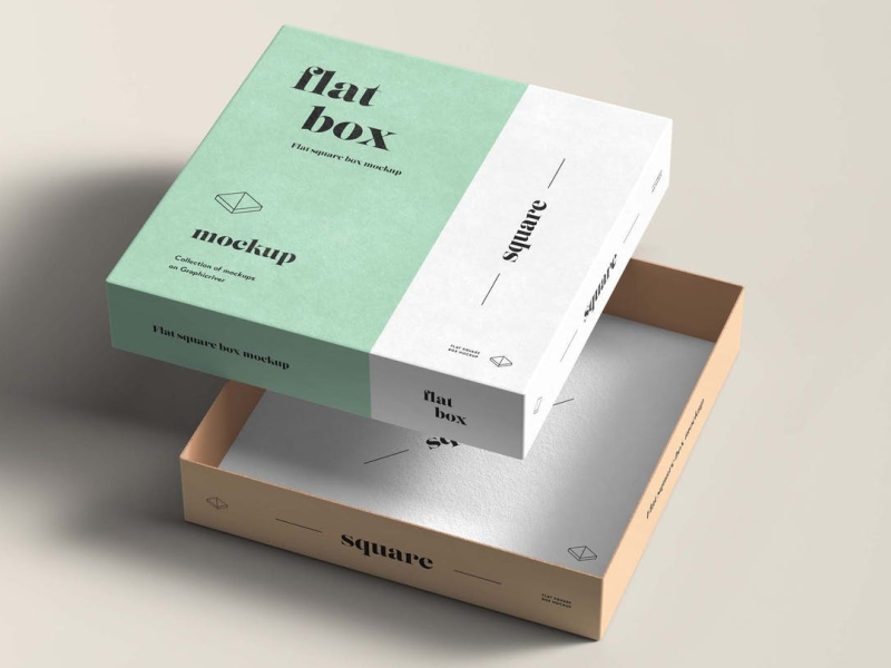 Flat Box Mock-up