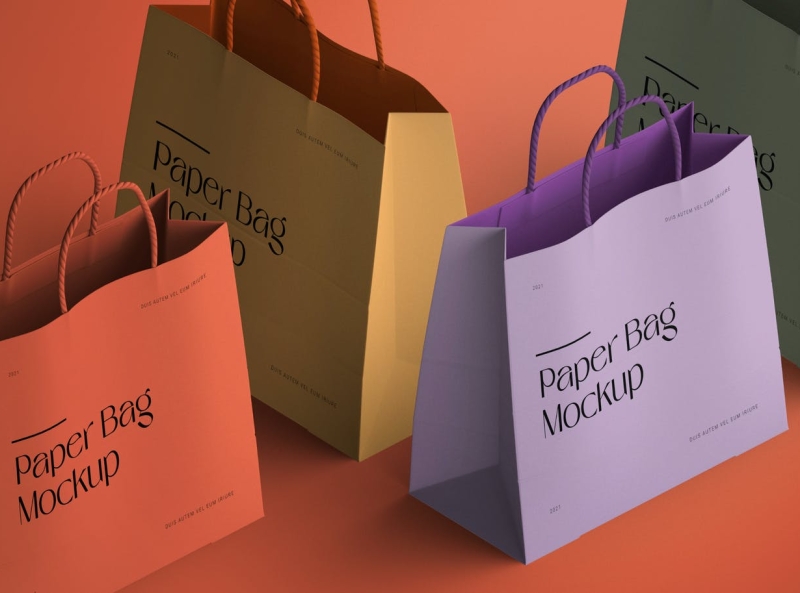 Paper Bag Mockup