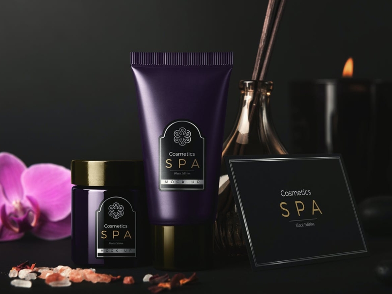 Cosmetic SPA Mock-up